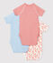 Lot de 3 bodies bébé en coton biologique variante 1