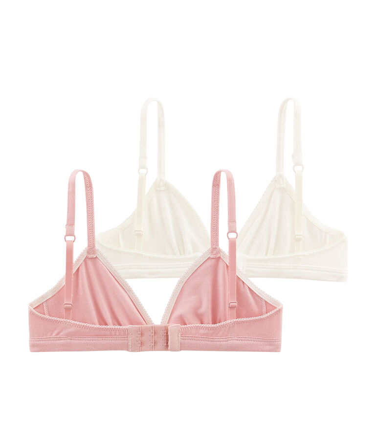Duo de soutien-gorge fille multicouleur