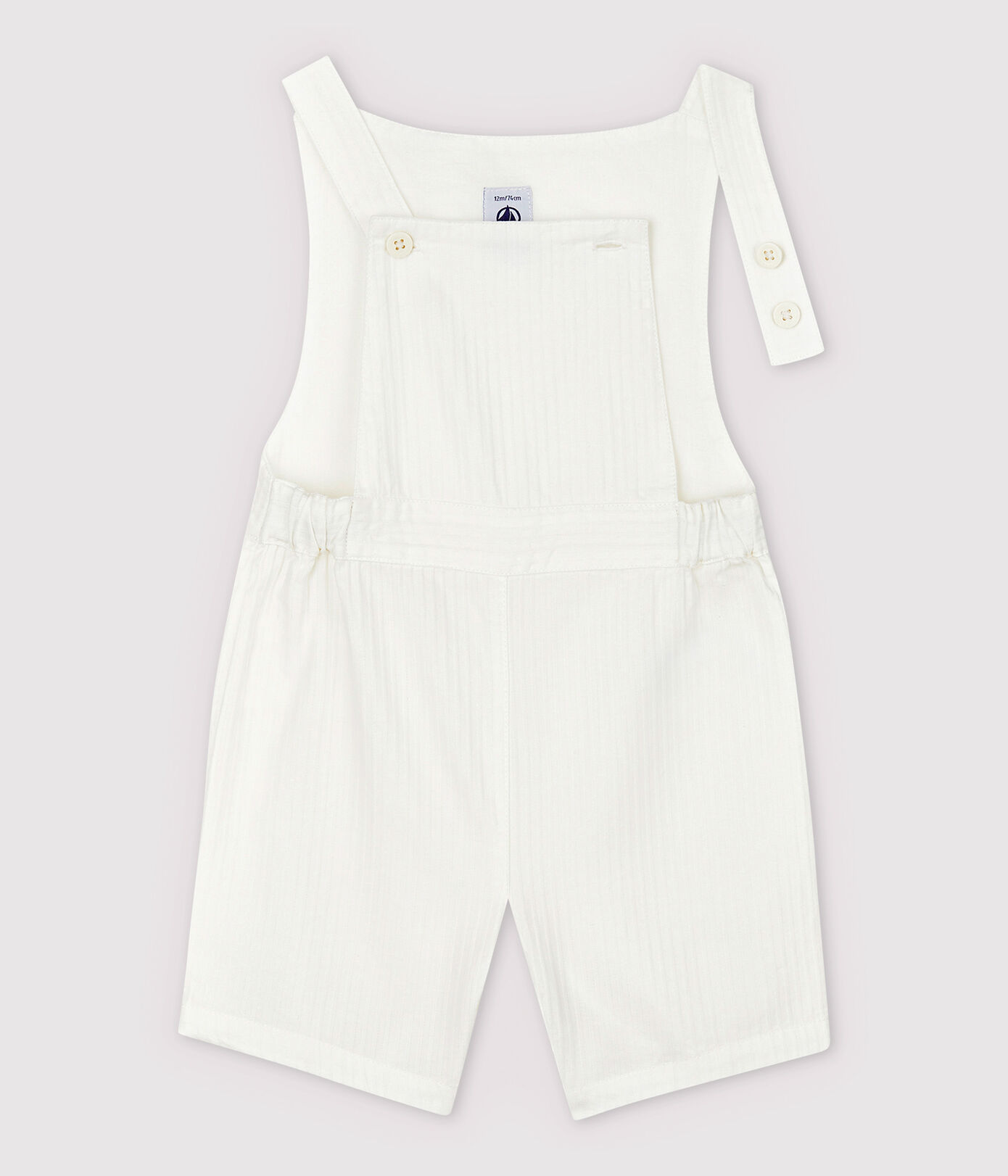 Petit Bateau BÉBÉ BELT SALOPETTE COURTE UNISEX - Salopette - marshmallow/brut/écru - ZALANDO Petit Bateau BÉBÉ BELT SALOPETTE COURTE UNISEX - Salopette - marshmallow/brut/écru - ZALANDO