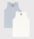 Lot de 2 débardeurs en coton enfant