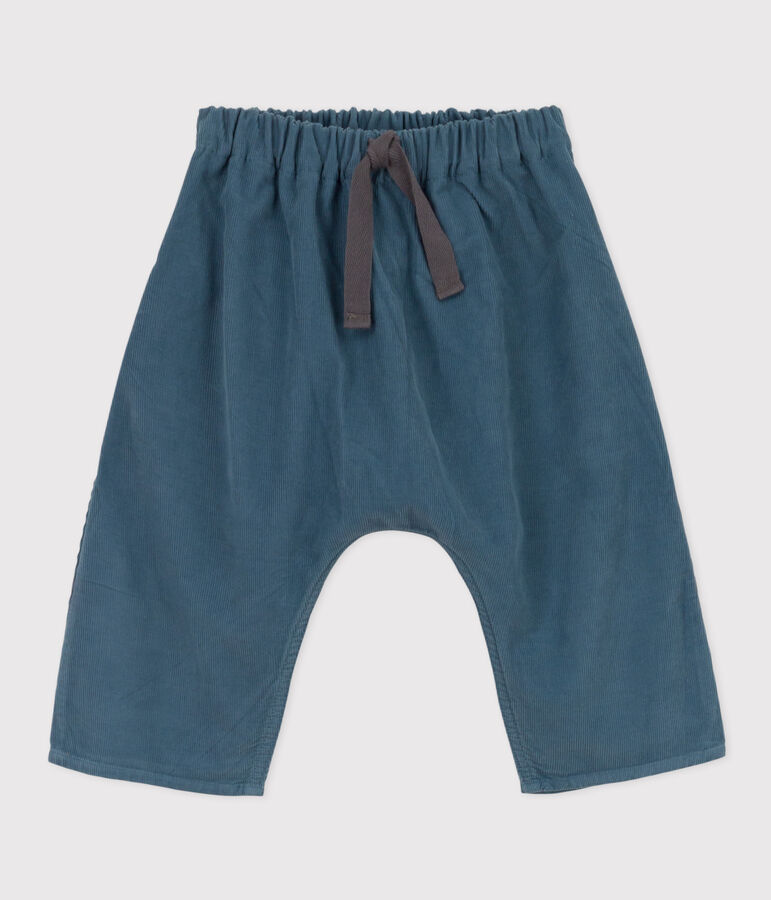 Pantalon b&eacute;b&eacute; en velours c&ocirc;tel&eacute; bleu ROVER