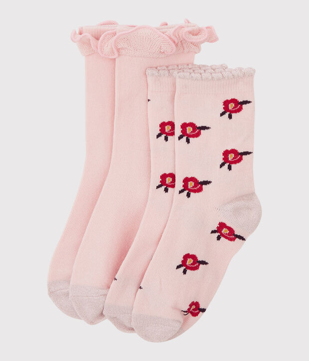 Lot de paires de chausettes fille multicouleur