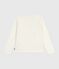 Tee-shirt enfant manches longues en coton imprimé MILK/ MULTICO