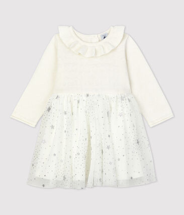 PETIT BATEAU - Robe en tricot bébé