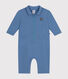Combinaison longue en molleton bébé