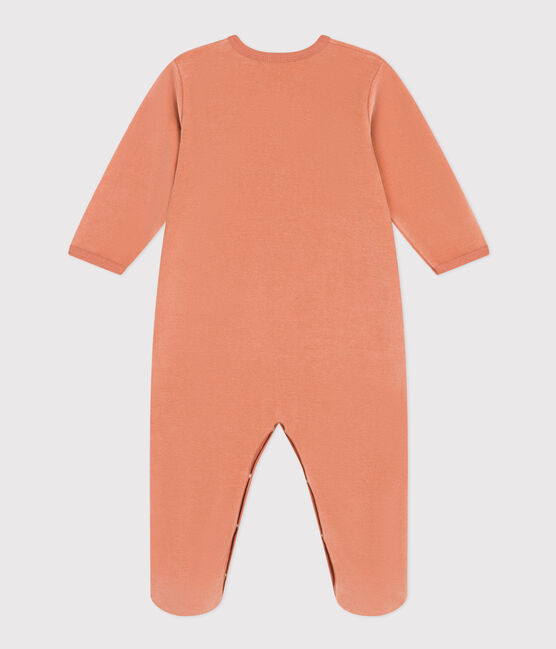 Pyjama bébé en velours rose SIENNA