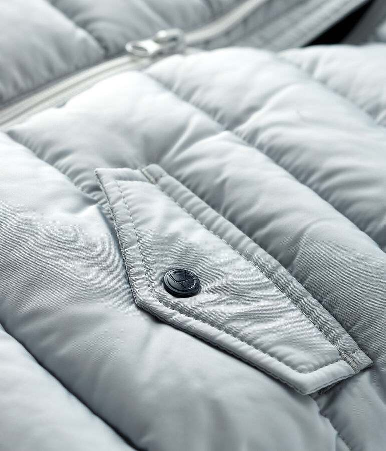 Doudoune matelass&eacute;e b&eacute;b&eacute; gar&ccedil;on gris