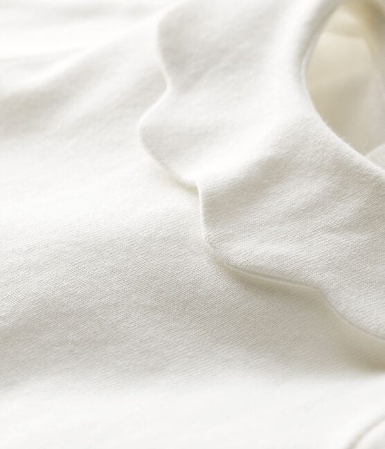 Blouse en coton bébé blanc MARSHMALLOW