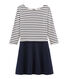 Robe manches longues femme