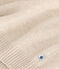 Pull jacquard en laine et coton enfant fille / gar&ccedil;on beige/multicouleur