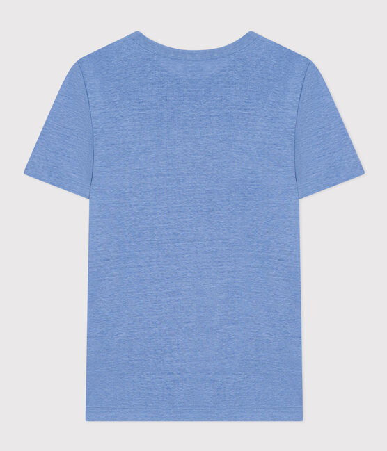 Tee-shirt en lin femme bleu GAULOISE