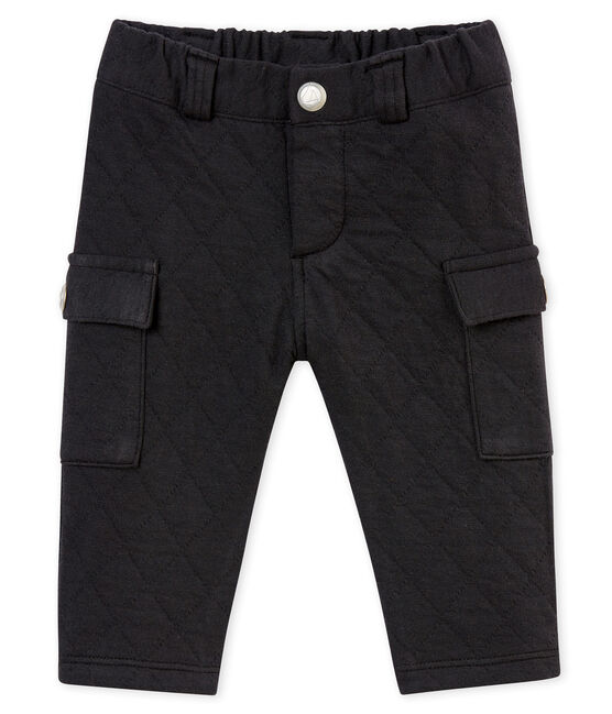 Pantalon bébé garçon en tubique matelassé gris CAPECOD