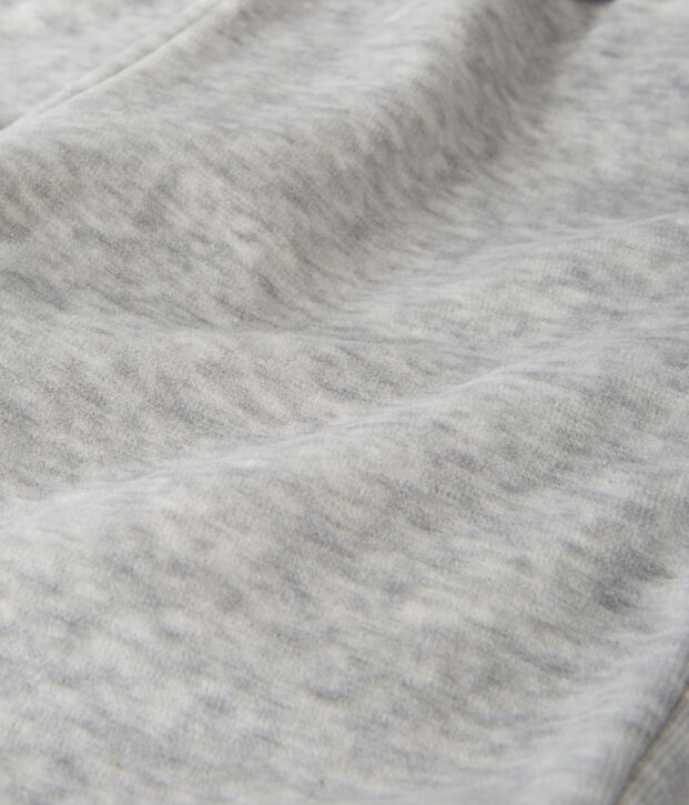 Pantalon gar&ccedil;on en molleton gris