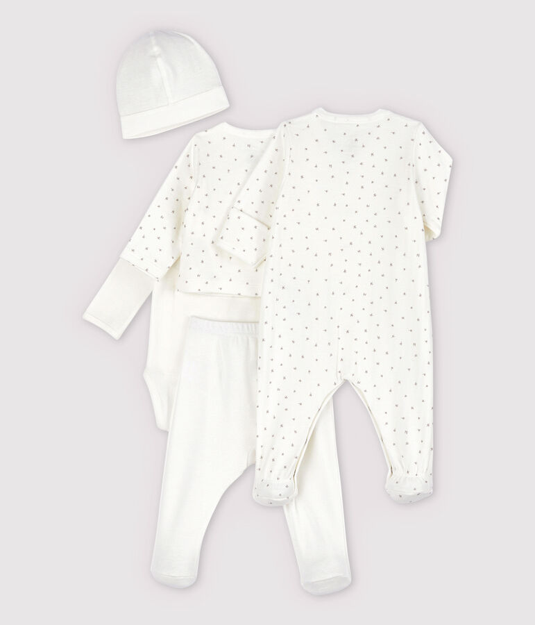 Kit des premiers jours de b&eacute;b&eacute; en coton biologique multicouleur