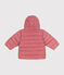 Doudoune doublée polaire bébé rose ROSEWOOD