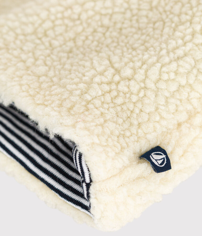 Veste sans manche en sherpa b&eacute;b&eacute; &eacute;cru AVALANCHE