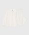 Pyjama enfant en coton imprimé pois blanc MARSHMALLOW/blanc MULTICO