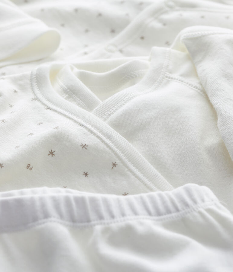 Kit des premiers jours de b&eacute;b&eacute; en coton biologique multicouleur