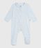 Pyjama bébé en coton à col imprimé étoiles FRAICHEUR/ ADRIATIC