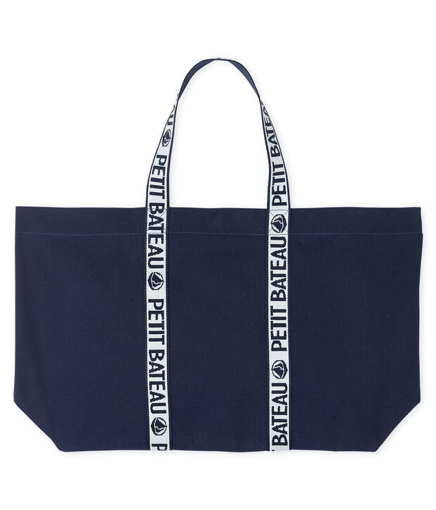 Sac cabas logo bleu marine