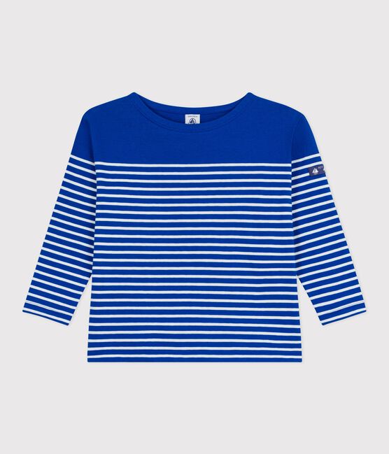 Marinière enfant en coton bleu OLYMPIC/ MILK