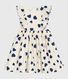 Robe enfant sans manche en coton