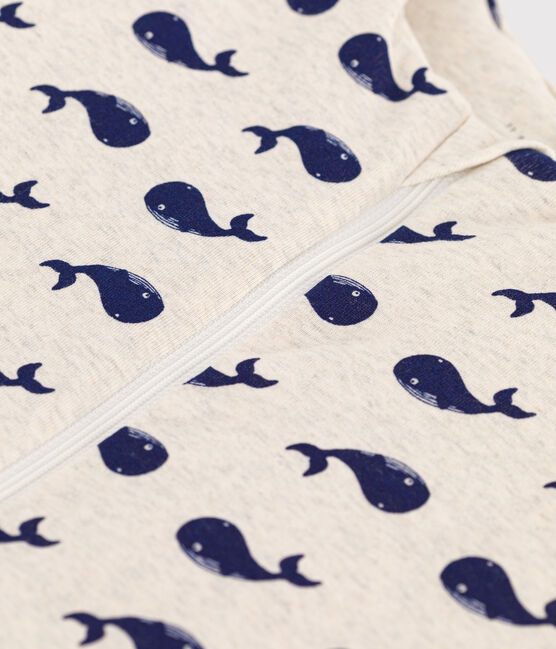 Gigoteuse bébé en coton baleine TOG 2.5 beige MONTELIMAR/bleu MEDIEVAL