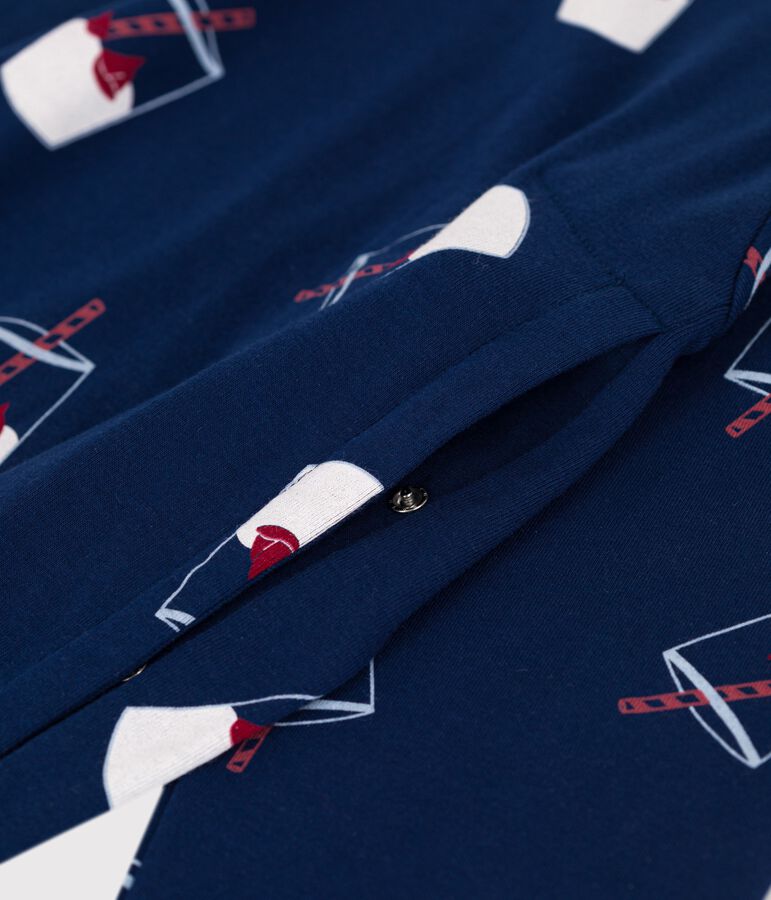 Pyjama allaitement Tajinebanane x Petit Bateau bleu/multicouleur