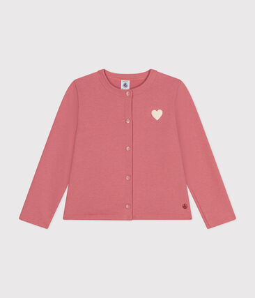 Cardigan en molleton enfant fille