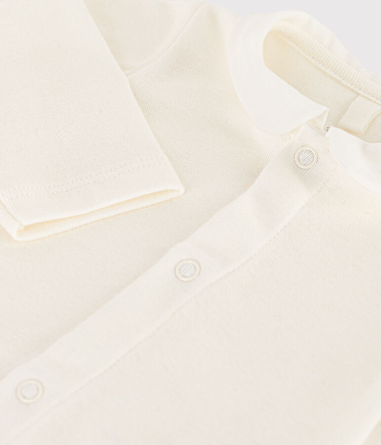 Body &agrave; col b&eacute;b&eacute; en coton blanc MARSHMALLOW