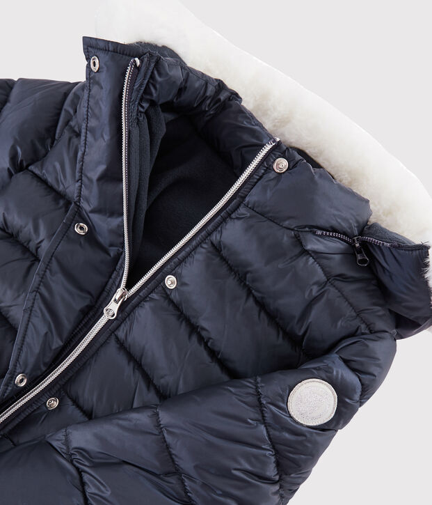 Doudoune enfant Fille bleu marine
