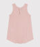 Combinaison courte en coton bébé rose SALINE