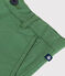 Short en serge enfant garçon vert PALMERAIE