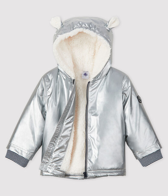 Ciré chaud bébé fille/garçon gris ARGENT