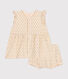 Robe sans manche avec bloomer en jersey léger bébé