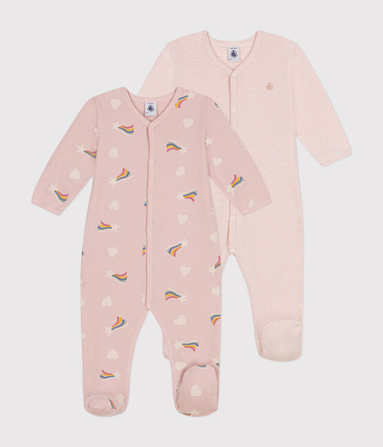 Lot de 2 pyjamas bébé en coton variante 1