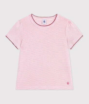 Tee-shirt enfant manches courtes à rayures