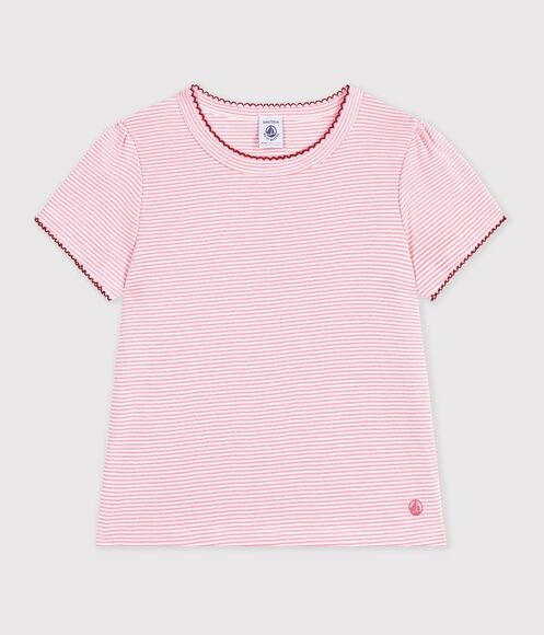 TEE-SHIRT ENFANT MANCHES COURTES À RAYURES