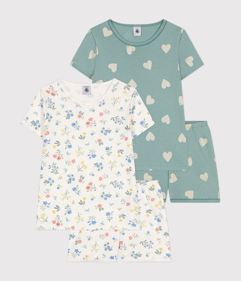 Lot de 2 pyjamas short en coton enfant variante 1