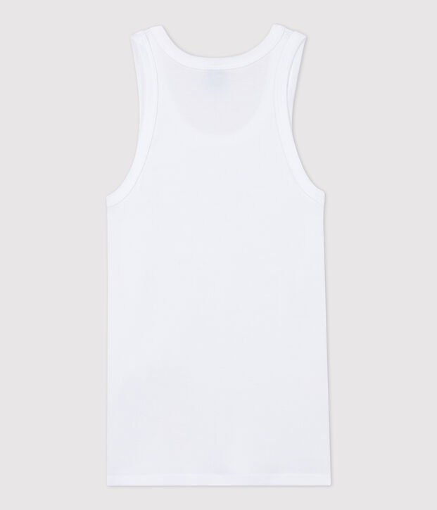 D&eacute;bardeur iconique en coton Femme blanc