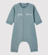 Combinaison  bébé molleton en coton biologique
