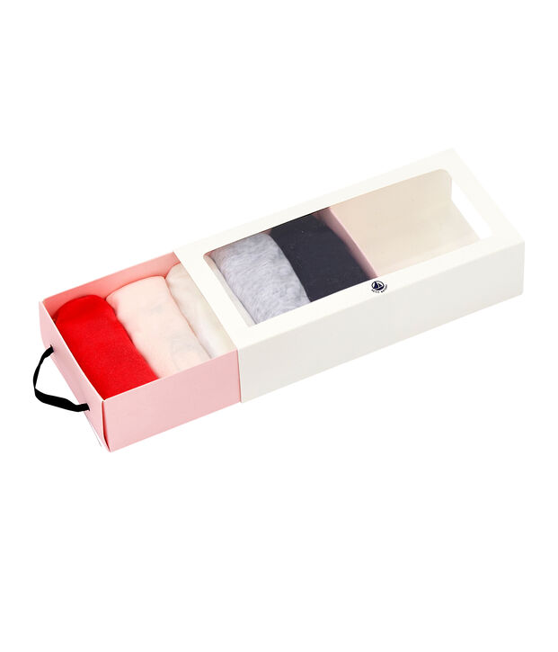 Semainier de 5 culottes femme blanc