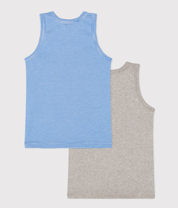 Lot de 2 d&eacute;bardeurs essentiels en coton enfant multicouleur