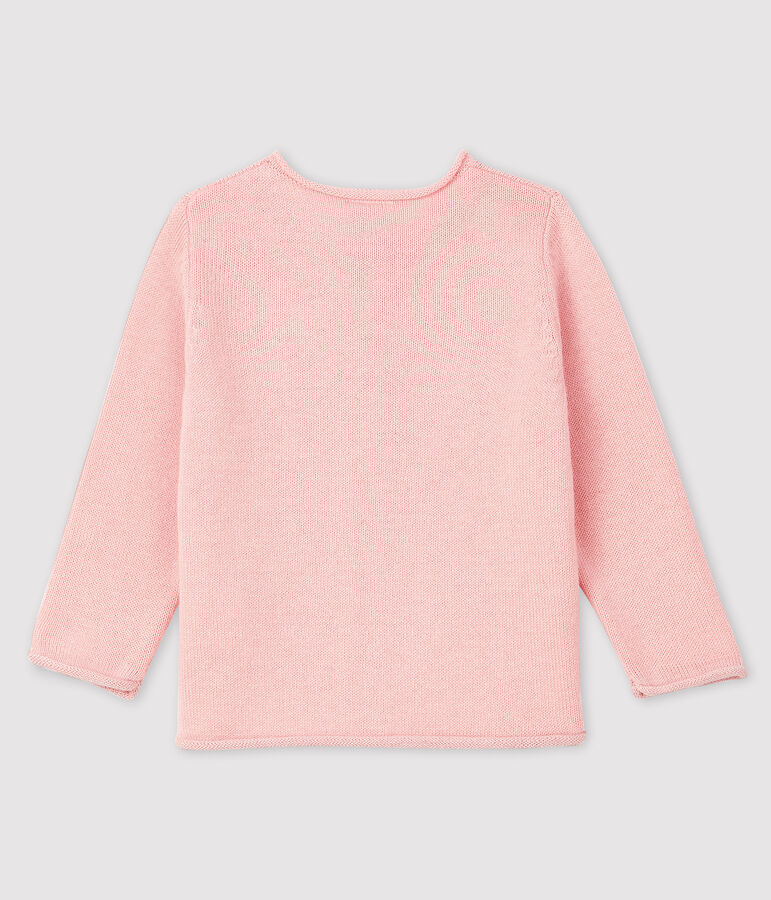 Cardigan manches longues b&eacute;b&eacute; fille rose MINOIS