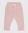 Pantalon en molleton bébé rose SALINE
