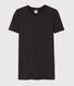 T-shirt col rond iconique en coton Femme