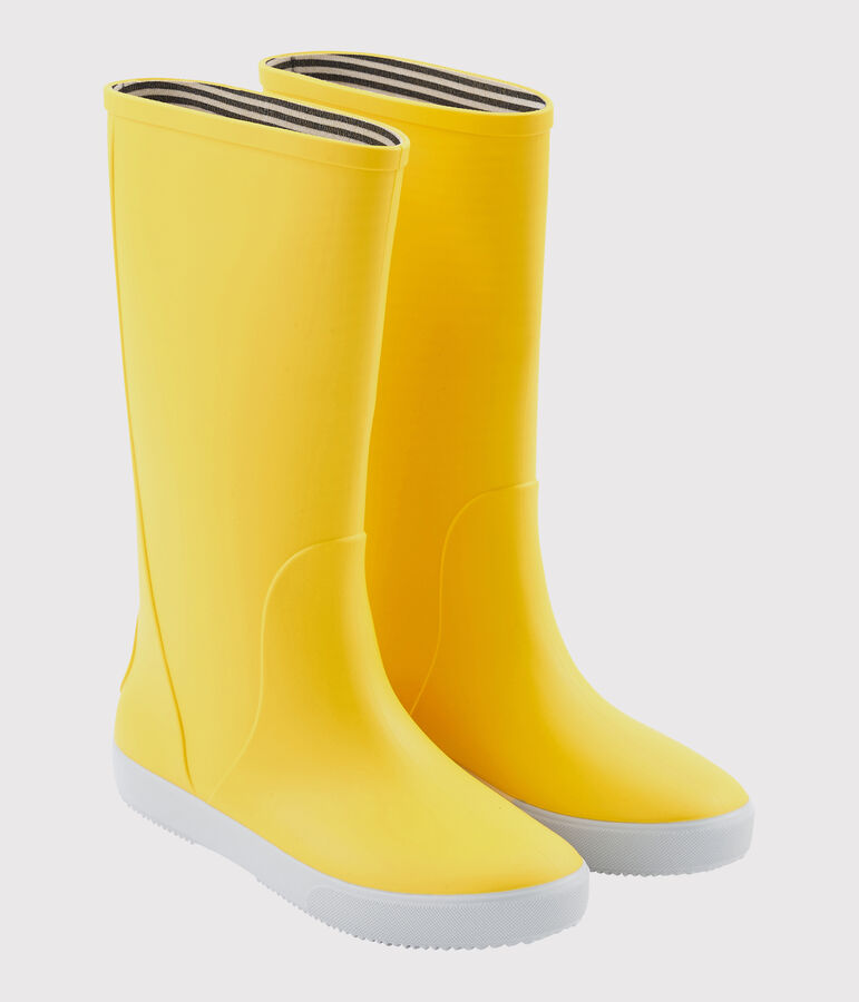 Bottes de pluie Femme jaune JAUNE