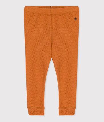 ESSENTIELS - Legging bébé en coton ajouré