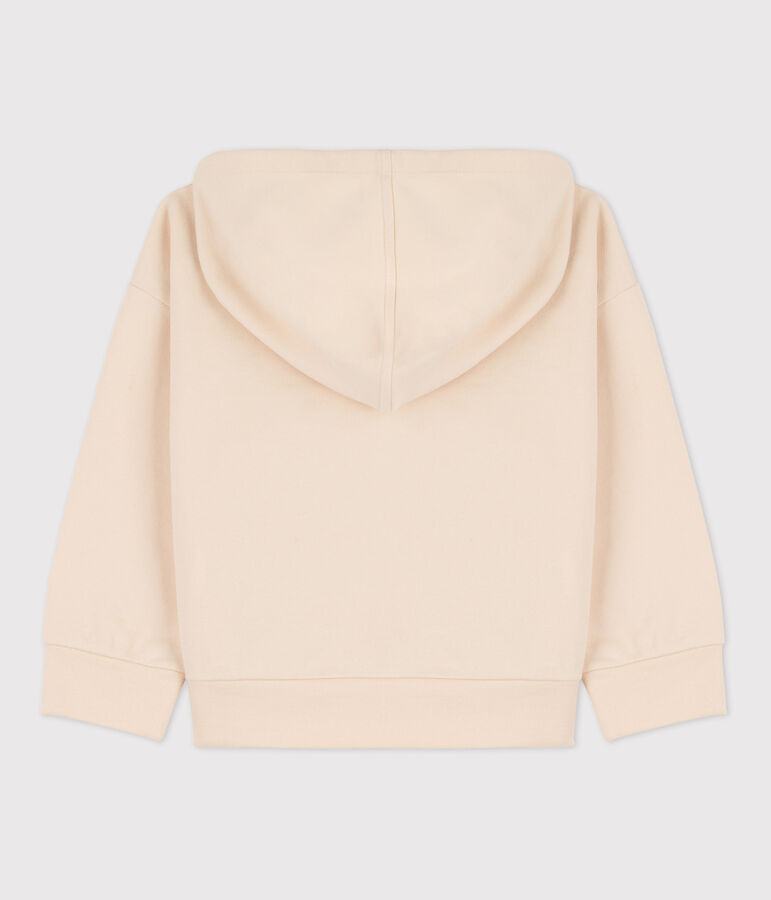 Sweatshirt &agrave; capuche enfant fille / gar&ccedil;on &eacute;cru AVALANCHE