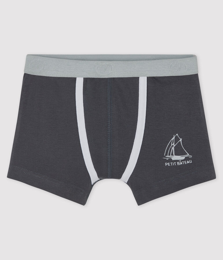 Boxer petit gar&ccedil;on gris MAKI